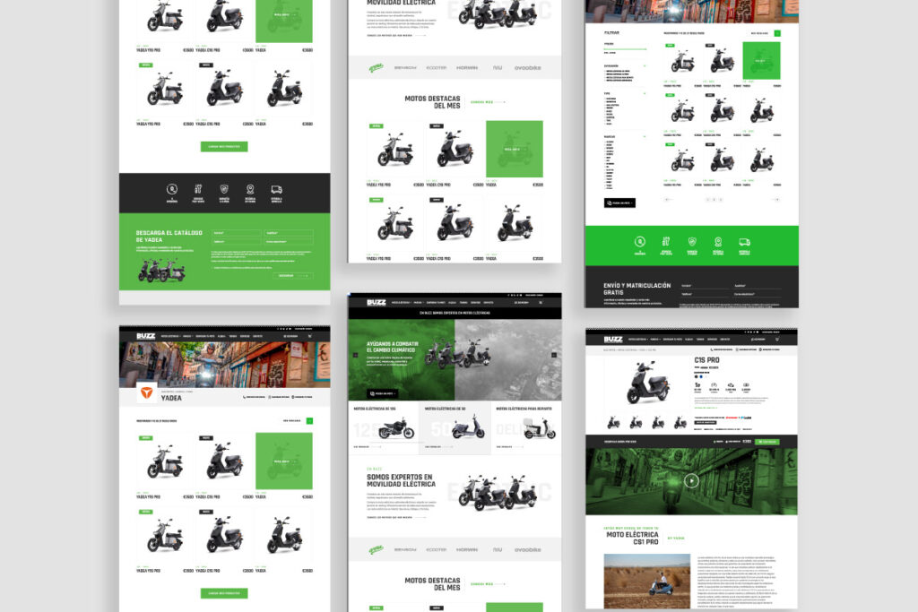 buzz motos ecommerce