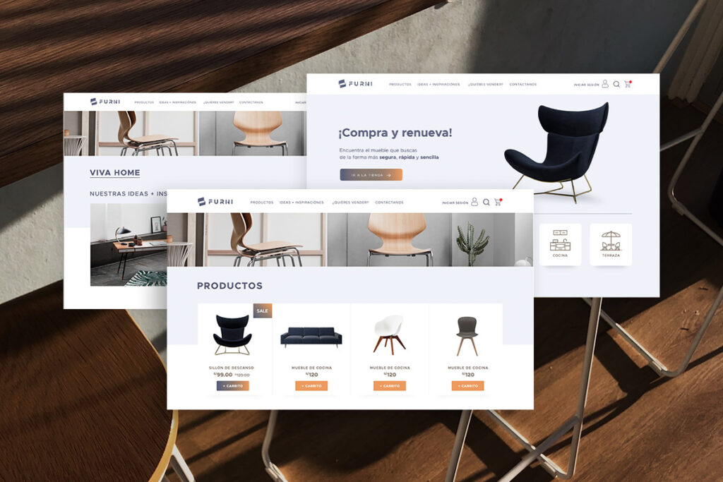 furni diseño web